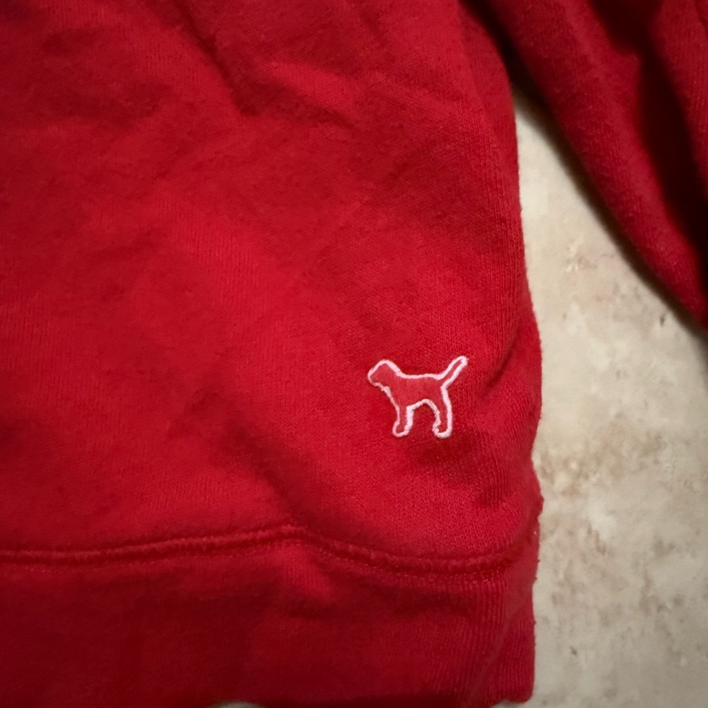 Red Badgers zip sweatshirt pink VS medium - Picture 2 of 5